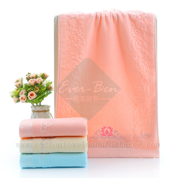 China embroidered terry cloth towel Manufacturer